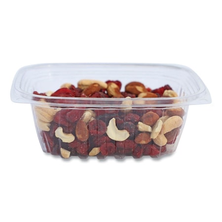 World Centric 16 oz PLA Rectangle Deli Box Container, Clear WORRDCS16